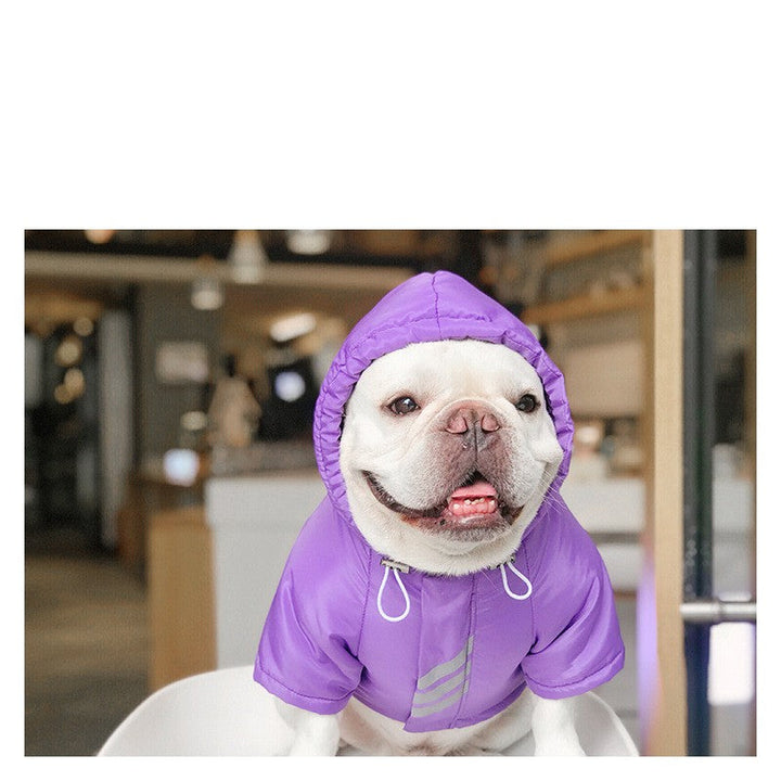 Keep Your Pet Warm This Winter with Our Stylish Cotton-padded Jacket