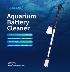 Transform Your Aquarium Maintenance with the Electric Aquarium Gravel Cleaner Siphon