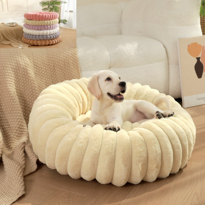 Discover the Comfort of the High Weight Pet Straight Rabbit Plush Bed