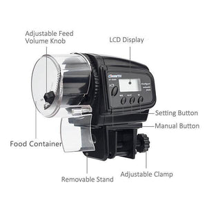 Elevate Your Aquarium Experience with Our Digital Automatic Fish Feeder