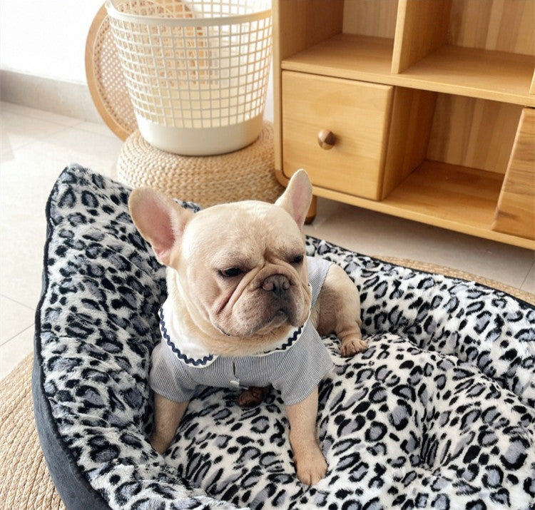 Discover the Comfort: Pet Thickened Plush Bed