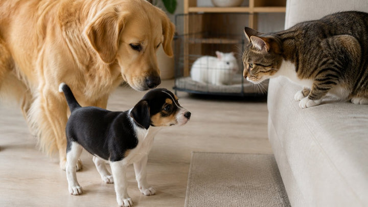 7 Steps to Introduce a Puppy to Other Pets Calmly