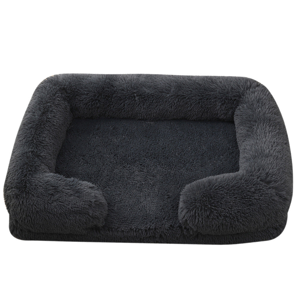 The Perfect Plush Round Pet Bed for Your Furry Friend