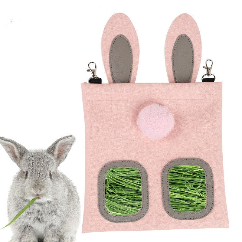 Cute Straw Totoro Hamster Feeder