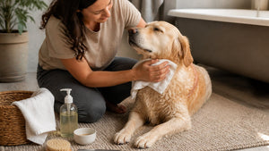 Groom a Dog With Sensitive Skin at Home