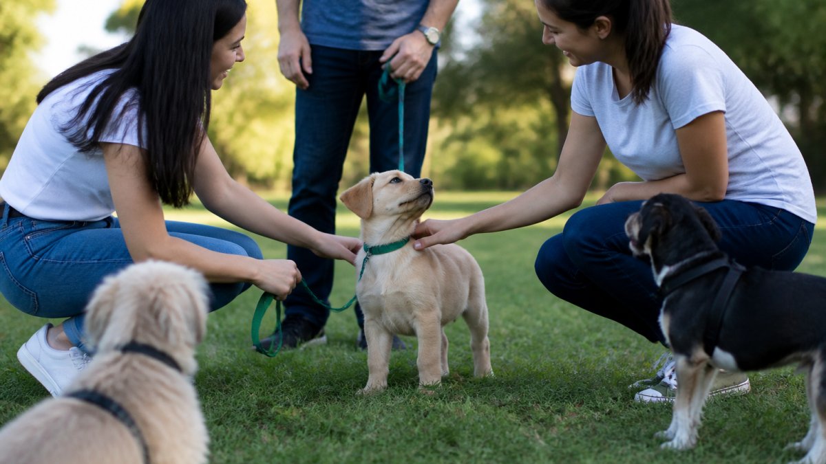 How Do You Socialize a New Puppy Safely?