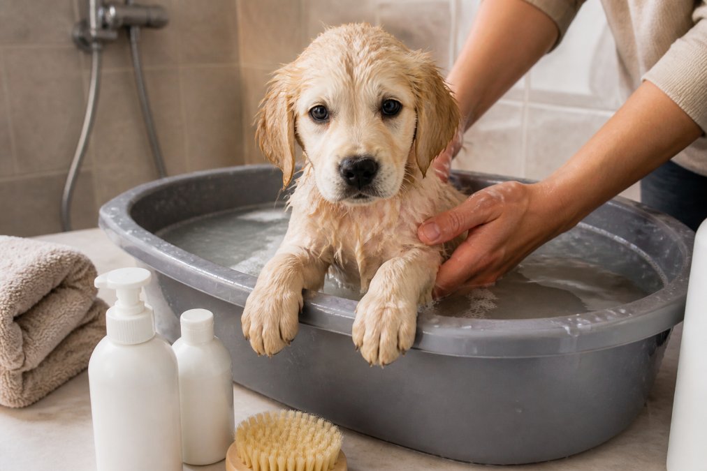 How to Bathe a Puppy for the First Time: Safe Steps
