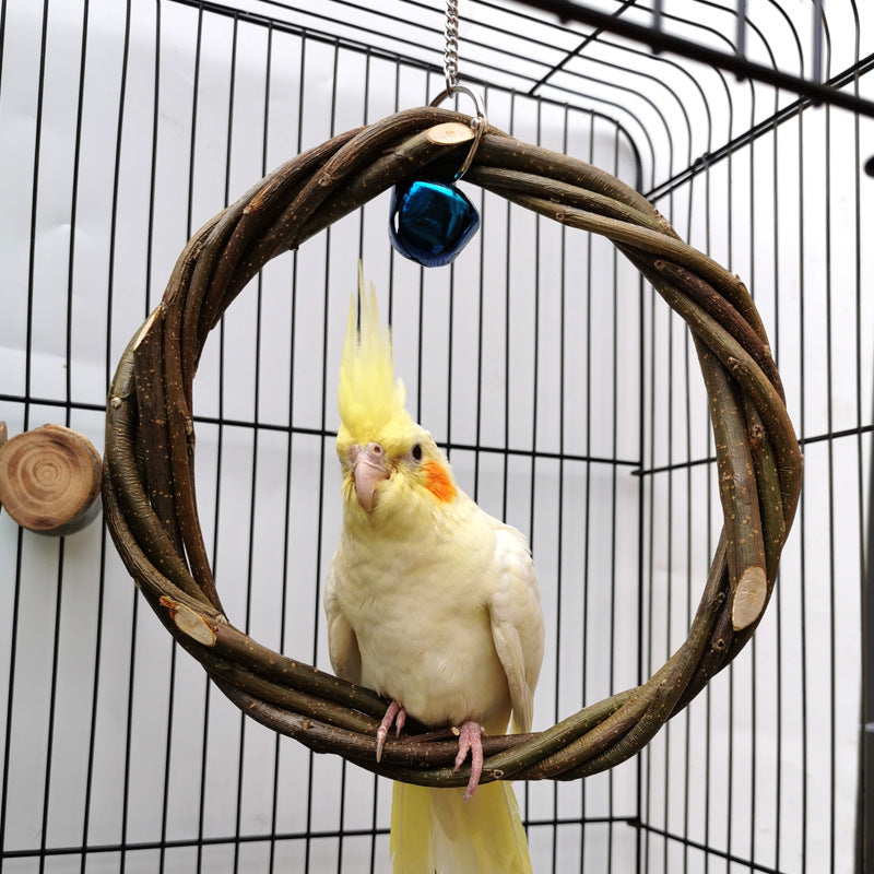 Bird Standing Frame Chewing Toy Bird Cage