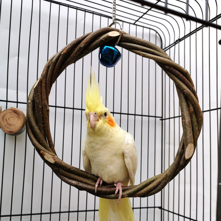 Bird Standing Frame Chewing Toy Bird Cage