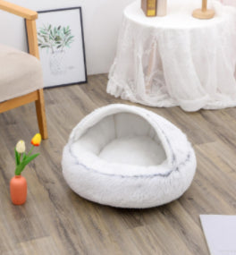 2 In 1 Long Plush Pets Bed