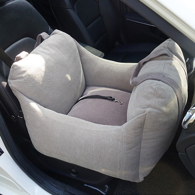 Pet Dog Car Carrier Seat Waterproof Basket