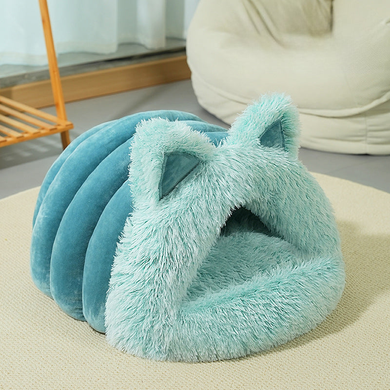 Plush Warm Thick Pet Supplies Bed