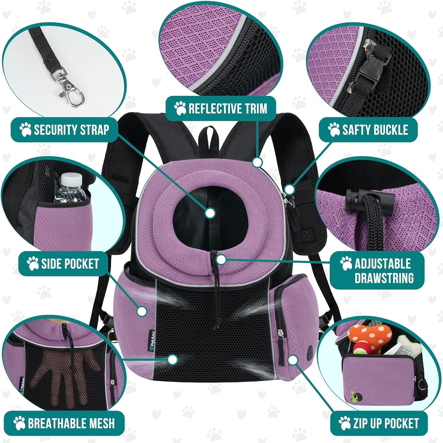 Pet Portable Travel Breathable Carrier