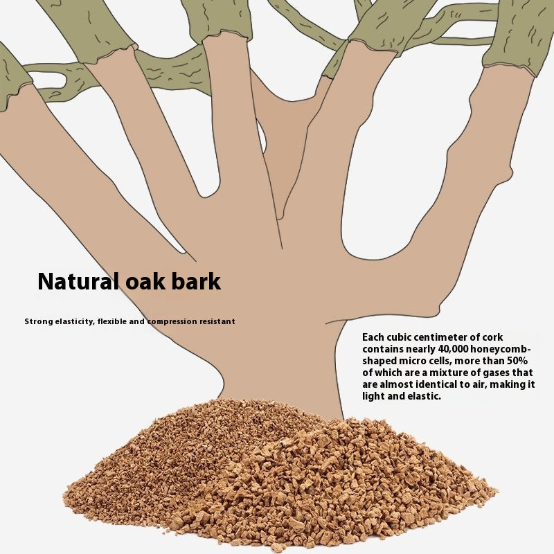 Oak Cork Hamster Digging Hamster Cage