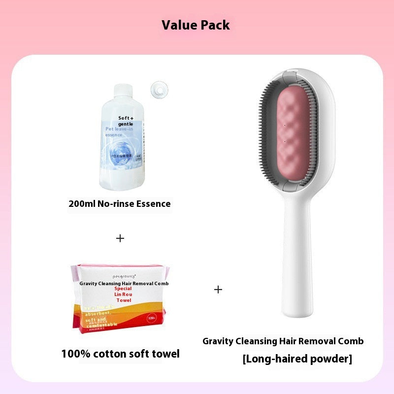 Pet Grooming Brush To Remove Floating Hair