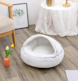 2 In 1 Long Plush Pets Bed