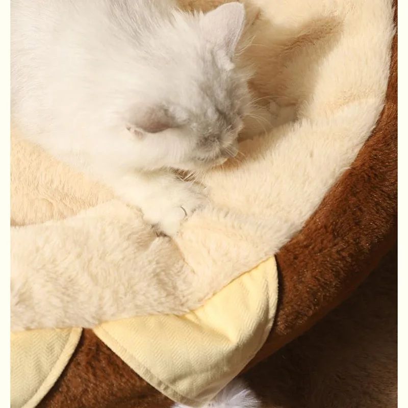 Round Winter Warm Deep Bed