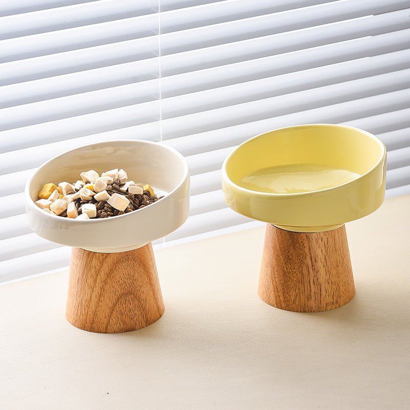 Cat Ceramic Bowl Feeding Supplies