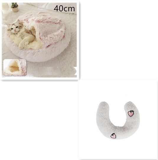 2 In 1 Long Plush Pets Bed