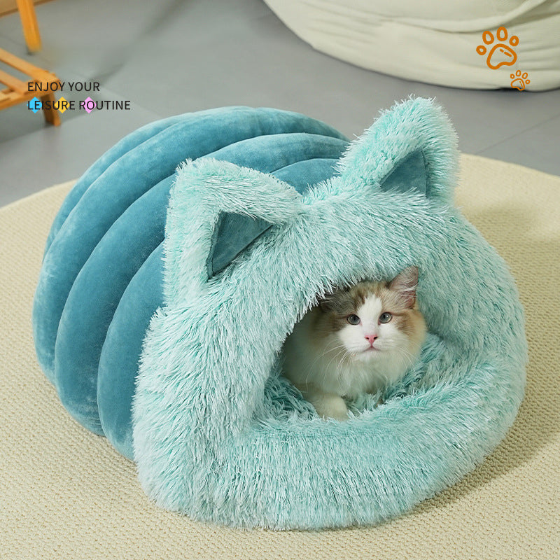 Plush Warm Thick Pet Supplies Bed