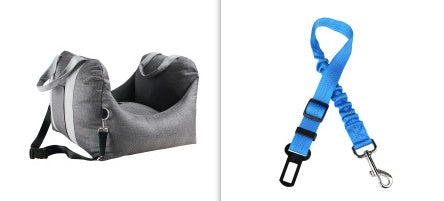 Pet Dog Car Carrier Seat Waterproof Basket
