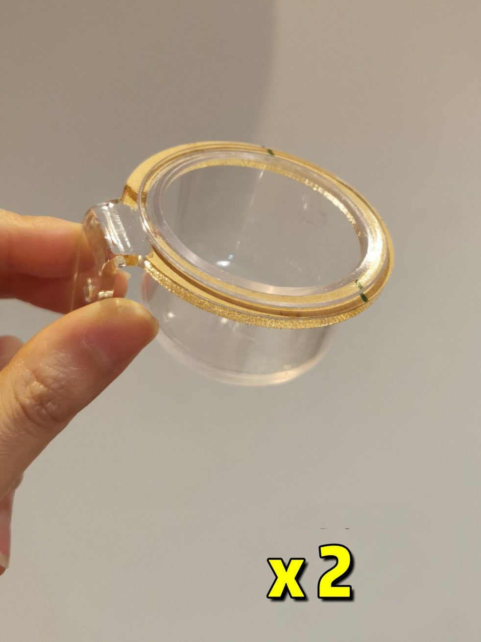 Log Acrylic Parrot Full Transparent Bird Cage