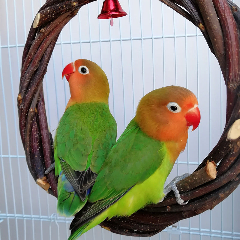 Bird Standing Frame Chewing Toy Bird Cage