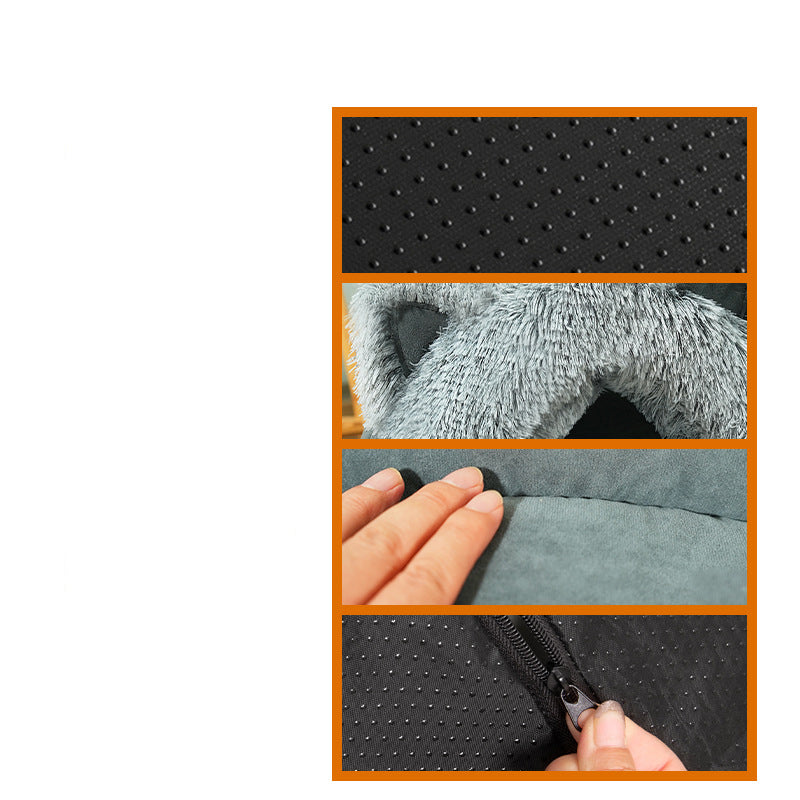 Plush Warm Thick Pet Supplies Bed