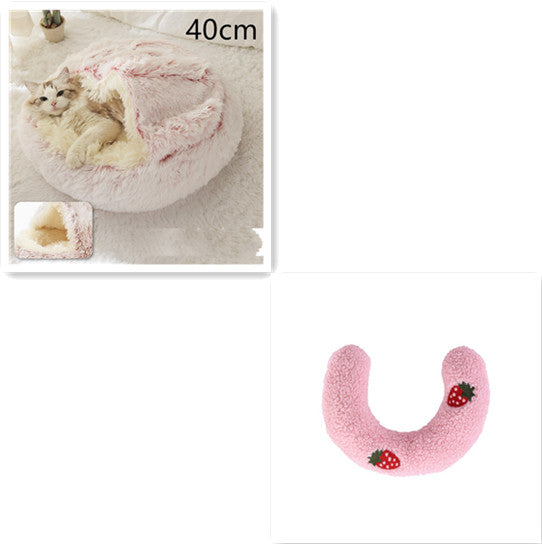 2 In 1 Long Plush Pets Bed