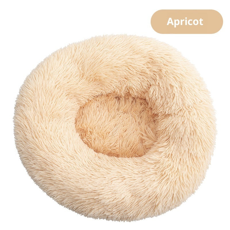 Pet Plush Winter Warm Bed
